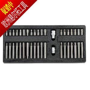 Yiertuo Screwdriver Bit Set 40 Pcs Torx Industrial Grade Carbon Steel Mechanic Repair <b>Tool</b> Kit - Product Image 1