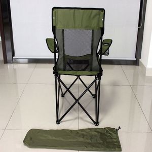 Chaise de camping inclinable portable avec repose-pieds, sac de rangement et appui-tête – Idéale comme cadeau - Product Image 2