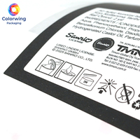 Étiquettes adhésives en rouleau BOPP durables, écologiques, imperméables, personnalisables avec faible MOQ pour lingettes humides, mouchoirs, soins quotidiens et produits alimentaires