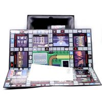 Composants de jeux de société en gros, impression personnalisée de plateaux de jeu, cartes, jetons et emballages personnalisés
