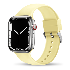 สายนาฬิกาซิลิโคน OEM <span class=keywords><strong>ขาย</strong></span>ดี สำหรับ Apple Watch 38/42 มม. สายรัดแบบ U-Buckle สำหรับเล่นกีฬา นุ่มสบาย กันน้ำ - Product Image 4