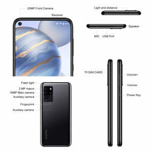 OUKITEL — téléphone portable <span class=keywords><strong>C21</strong></span>, 6.4 pouces, 1080x2310, 4 go + 64 go, Android 10.0, 4G, livraison directe depuis entrepôt de Hong Kong - Product Image 5