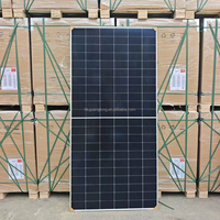 Panel Solar de Doble Vidrio Tipo N de Alta Calidad, Sistema Fotovoltaico Mono, 24% de Eficiencia, Marco de Aleación de Aluminio Anodizado, GL Solar Completo