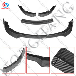 Chaoshenghang accessori auto auto labbra anteriori, labbro paraurti anteriore per schivare caricabatterie SRT 2015 2016 2017 2018 2019 2020 + - Product Image 4