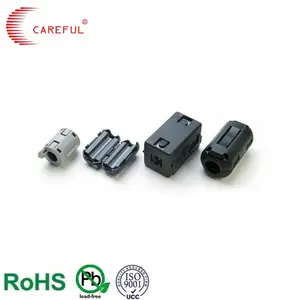 Factory Price SCRC 9mm Hole Detachable NiZn Split Emi Suppression Round Cable Clamp Ferrite Core