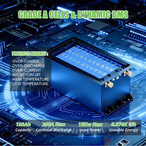 Bateria de Estado Sólido LiFePO4 Personalizada X-Power 48V 100Ah com BMS Inteligente e LCD para Scooter Elétrico e Carrinho de Golfe OEM - Product Image 5