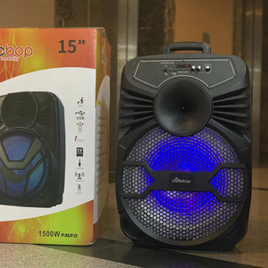 Altavoz Karaoke Inalámbrico <span class=keywords><strong>Bluetooth</strong></span> de 15 Pulgadas con Puerto USB y Luz LED, Altavoz Karaoke <span class=keywords><strong>Bluetooth</strong></span> - Product Image 5