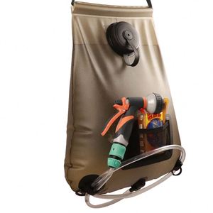 Échantillon gratuit : Sac de douche solaire 20L portable avec interrupteur marche/arrêt et pommeau de douche amovible pour les voyages en plein air, la randonnée et la plage - Product Image 3