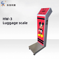 Balanza de equipaje LED de acero que funciona con monedas digitales de alta calidad de China con personalización de OEM/ODM