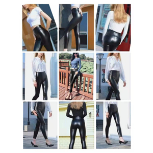 <span class=keywords><strong>Pantaloni</strong></span> in pelle nera da donna nuovi primaverili <span class=keywords><strong>pantaloni</strong></span> da ragazza in pelle Sexy all'aperto solidi - Product Image 2