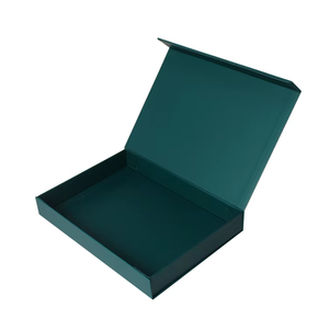 Nghệ Thuật Màu Đỏ Giấy Magnetic Lật Nắp Cơ Sở Ngăn Kéo Hộp Quà Tặng 62*62*35Mm Đồ Trang Sức Bao Bì Với Xử Lý Các Tông In Đối Với Trang Sức - Product Image 3