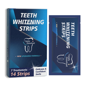 Professionale all'ingrosso della fabbrica di denti secchi strisce di sbiancamento denti naturali strisce bianche completamente solubili - Product Image 1