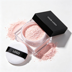 Polvo Fijador Suelto Rosa de Marca Privada, Maquillaje Facial Mate con Control de Grasa, Fabricante - Product Image 4