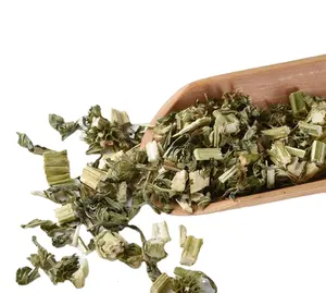 Yi Mu Cao Cina Kesehatan Organik Oriental Motherwort Herba Leonuri Potong Murni Kering Leonurus Japonicus Irisan untuk Ramuan