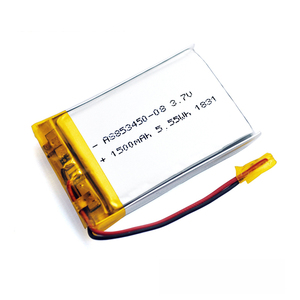 UL1642 KC certificate 853450 <span class=keywords><strong>3</strong></span>.7 V 1500mAh lipo battery pack - Product Image 4