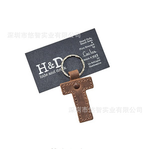Customized lettered metal leather keychains, car keychains, souvenirs, <b>bag</b> <b>charms</b>, and accessories. - Product Image 4