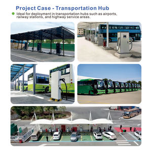 Chargeur rapide DC pour véhicules électriques, commercial, OCPP, à montage au sol, EVC <span class=keywords><strong>SuperA</strong></span> 360-480kW, système de refroidissement liquide, TYPE 2, extérieur, Chademo CCS2 - Product Image 4