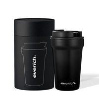 Tasse à café de voyage écologique, avec couvercle, Logo personnalisé, écologique, vente en gros, réutilisable