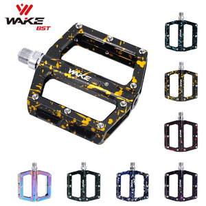 Pédale <span class=keywords><strong>de</strong></span> vélo Wake Mountain Bike DU+ avec roulement à billes, ultralégère, en aluminium, accessoires <span class=keywords><strong>de</strong></span> vélo antidérapants pour VTT, vélo <span class=keywords><strong>de</strong></span> route, cyclisme - Product Image 1