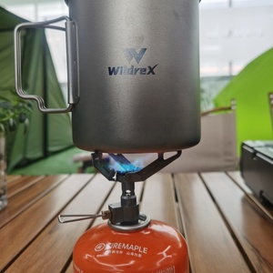 <span class=keywords><strong>BRS</strong></span> <span class=keywords><strong>3000T</strong></span> titane Mini poêle extérieur Portable survie sauvage brûleur à gaz équipement Camping en plein air cuisinière à gaz - Product Image 5