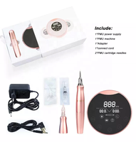 Digital P90 Dermograph PMU Machine Permanent Makeup Machine Pen Universal Microblading Nano Tattoo Coreless Motor Electric Gun