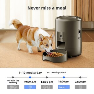 เครื่องให้<span class=keywords><strong>อาหาร</strong></span>สัตว์เลี้ยงอัตโนมัติขนาด 2 ลิตร รุ่น Hot พร้อมกล้องและดีไซน์ถอดประกอบได้ สำหรับแมวและสุนัข รองรับ WiFi พร้อมปุ่มวิดีโอ - Product Image 6