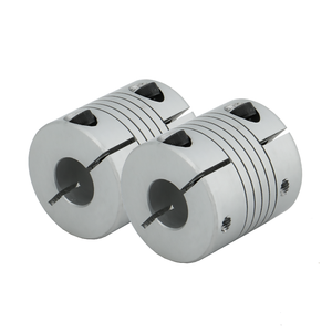 Yüksek kaliteli metalik bahar kaplin alüminyum alaşımlı malzeme ile D15L20 D20L25 mil çapı 6-10 bağlayıcı stok - Product Image 3