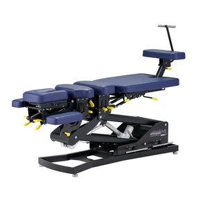 <span class=keywords><strong>Table</strong></span> de <span class=keywords><strong>massage</strong></span> et de chiropratique médicale électrique en cuir et métal Mt Absolute-300 3D Flexion-Distraction pour examen et physiothérapie - Product Image 5