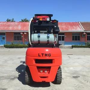 Trung Quốc chất lượng cao LPG xe nâng 4000kg 4ton xăng nhỏ 4 bánh xe LPG xe nâng giá với lốp rắn