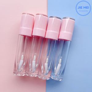 Meishenjie MEI — Tube à lèvres vide rond pour brillant à lèvres, Tube de couleur <span class=keywords><strong>rose</strong></span>, violet, blanc et noir, conteneur en plastique, offre spéciale, 7ML - Product Image 4