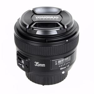 Yongnuo Yn35mm 1:2 F2.0 Af/MF lente para F Af/MF fijo Prime <span class=keywords><strong>Anto</strong></span> Yn35mm F2n montaje Dslr cámaras gran angular - Product Image 2