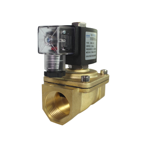 โซลินอยด์วาล์วน้ำ อากาศ แก๊ส ทองเหลือง ขนาด DN20 DN25 1 2 3 นิ้ว 24V 12V - Product Image 5