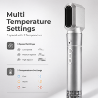 Styler multifonctionnel à air chaud 110000 tr/min, sèche-cheveux ionique haute vitesse, ensemble de coiffage automatique multi-cheveux pour usage domestique