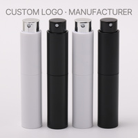 Flacon de parfum miniature personnalisé en usine, rechargeable, atomiseur, ensembles de voyage, flacon en plastique avec bouchon rotatif, pour sérum et huile