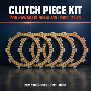 Kit d'embrayage 5 pièces pour <span class=keywords><strong>Kawasaki</strong></span> <span class=keywords><strong>Ninja</strong></span> 400 Z400 ZX-4R Z500 <span class=keywords><strong>Ninja</strong></span> 500 OEM 13088-0592 13088-0593 13088-0630 - Product Image 4