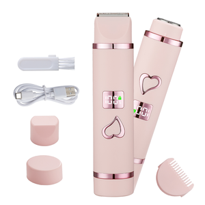 Safe Portable 2-in-1 Electric Double Head Lady Epilator Painless Permanent Electric <strong>Hair</strong> <strong>Remover</strong> for Woman - Product Image 1