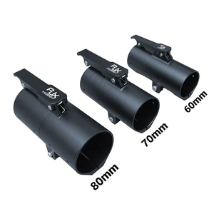 Pièces pliables pour bras de drone robustes 80/70/60 mm, joint de tube rond et connecteur, pince pour tube creux en fibre de carbone - Product Image 1