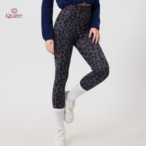 <span class=keywords><strong>Collant</strong></span> foderati <span class=keywords><strong>in</strong></span> <span class=keywords><strong>pile</strong></span> Leggings da allenamento leopardati personalizzati pantaloni sportivi da ginnastica <span class=keywords><strong>in</strong></span> velluto Leggings da Yoga a vita alta vestiti da donna - Product Image 3