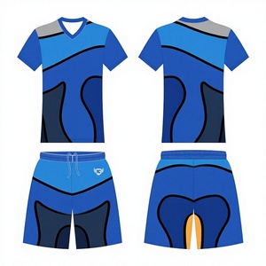 Camiseta de Fútbol para Hombre 2024, Conjunto de Camiseta de Fútbol Personalizada 2025-2026 con Impresión Digital, 100% Poliéster para Venta al Por Mayor - Product Image 1