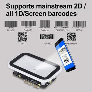 Escáner de Códigos <span class=keywords><strong>QR</strong></span> de Montaje Fijo con Lente Gran Angular YJFIRST, Módulo de Escáner de Códigos de Barras 2D con Detección Automática - Product Image 2