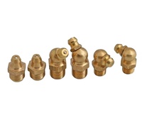 Vente en gros de mamelons tous types de filetage 6mm 8mm 10mm 12mm 45 raccord de graisse à 90 degrés pour voitures