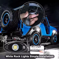 OVOVS Universal 12V Lampu LED Hijau untuk Bawah Mobil, Tahan Air, Berbahan Aluminium, Kit Lampu Neon untuk Jeep, Truk, ATV, UTV, Off-Road 4x4
