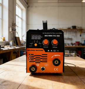 Poste à souder IGBT Inverter MIG MMA TIG <span class=keywords><strong>350</strong></span> 3-en-1 multi-processus avec contrôle numérique du courant et de la tension à double bouton et affichage numérique - Product Image 1