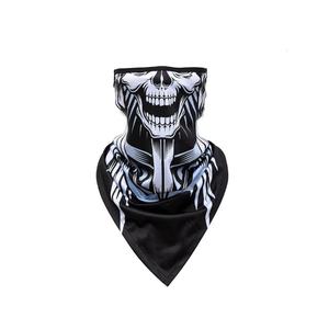 Masque facial en soie glacée rafraîchissante pour moto, protection solaire, cagoule, équipement d'été pour la conduite - Product Image 5