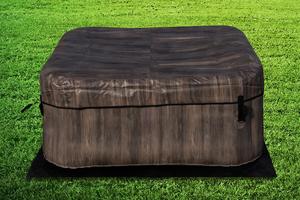 Ensemble de spa gonflable professionnel personnalisé 158cmX158cmX70cm avec chauffage, capacité de 2 <span class=keywords><strong>à</strong></span> 4 personnes, pour une utilisation <span class=keywords><strong>à</strong></span> la maison ou en extérieur - Product Image 6