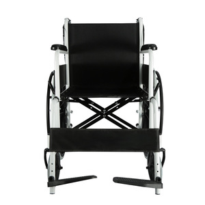 Fauteuil roulant manuel Yade Steel YC3000HPUBJ pliable, léger, avec pédales réglables pour personnes âgées et handicapées - Product Image 2