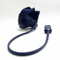 Elektrisches vibrierendes Kopfmassagegerät, Kopfhaut- und Muskelentspanner, 3-Gang-Ganggetriebe, Luftdruck, Heizung, Schmerzlinderung, Zeitsteuerung, 2000 mAh