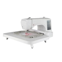 Machine à broder informatisée à grande surface VMA V-ES6, 860 tr/min, machine à coudre domestique pour chaussures et sacs