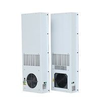 Vente en gros de pièces d'échangeur de chaleur frigorifique 220V 50HZ suspendu interne avec ventilateur refroidi par air pour armoire de commande électrique CNC