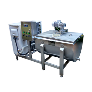 2025 nóng bán thép không gỉ sữa Cooler Tank 100 lít với khuấy với giấy chứng nhận CE 304 316L Máy làm lạnh sữa máy - Product Image 2